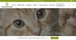 Desktop Screenshot of dyrebeskyttelsen.no